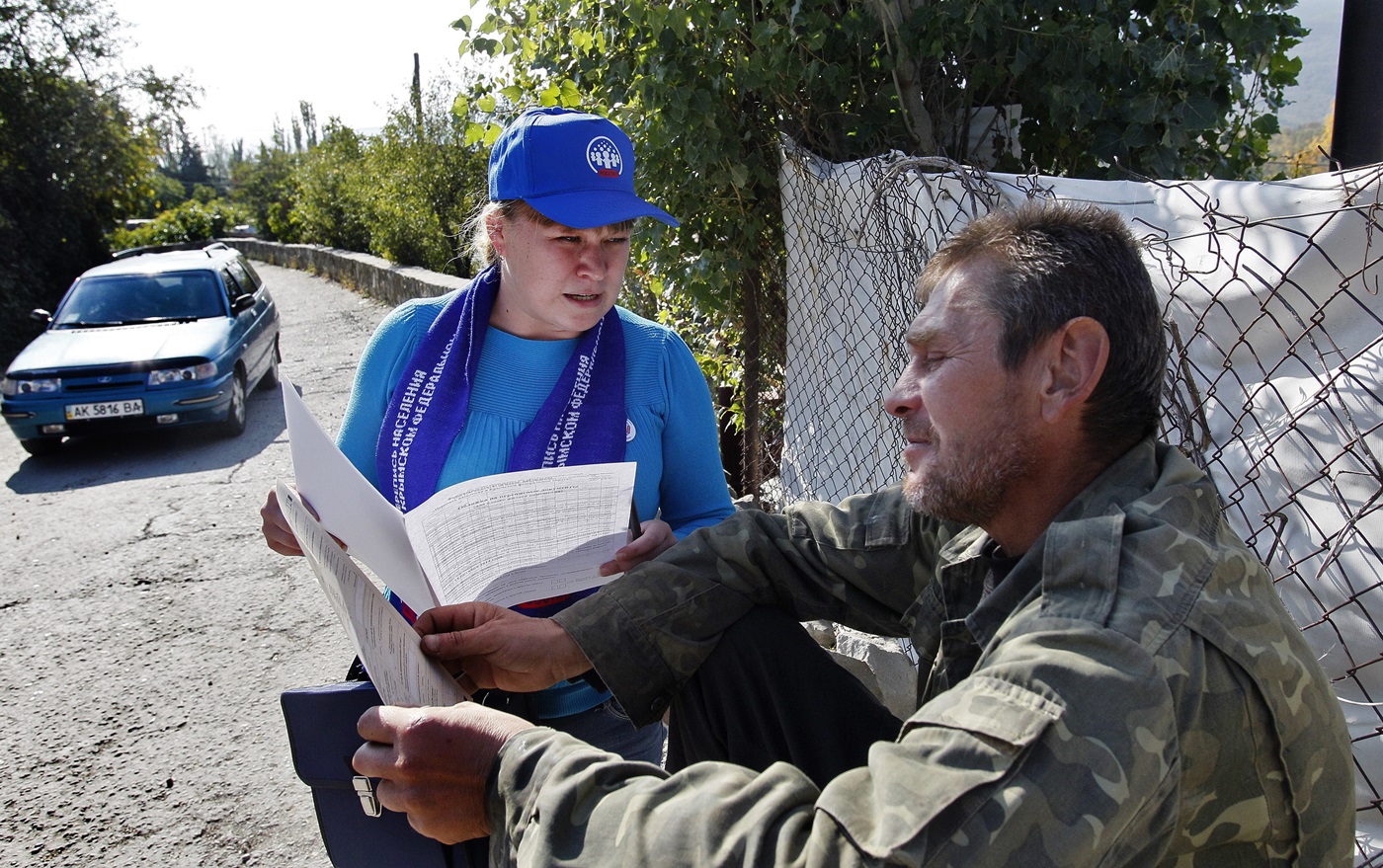 Украинцы отдельный народ в переписи населения. Перепись в Крыму.