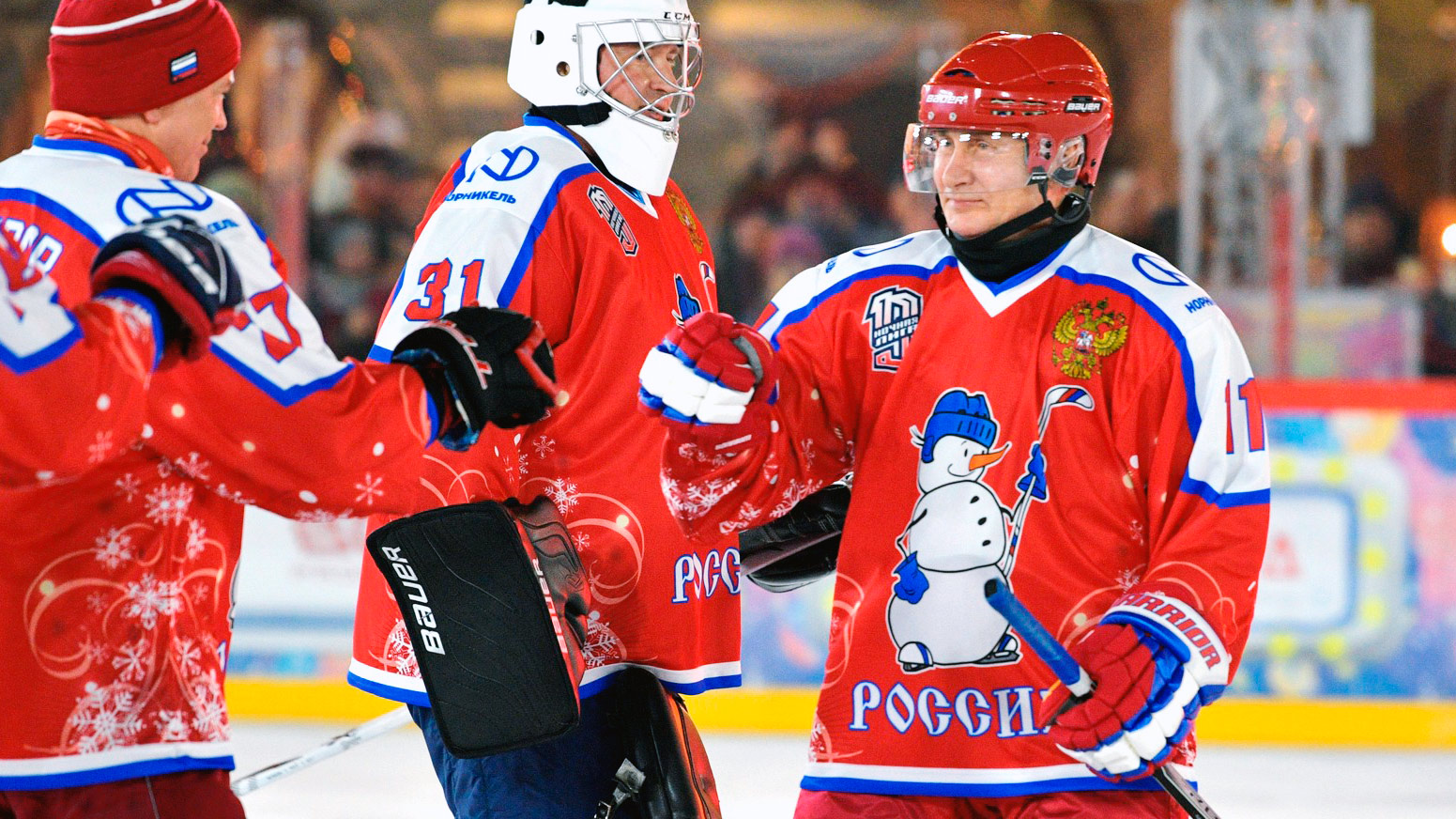 Путин Хоккей Фото