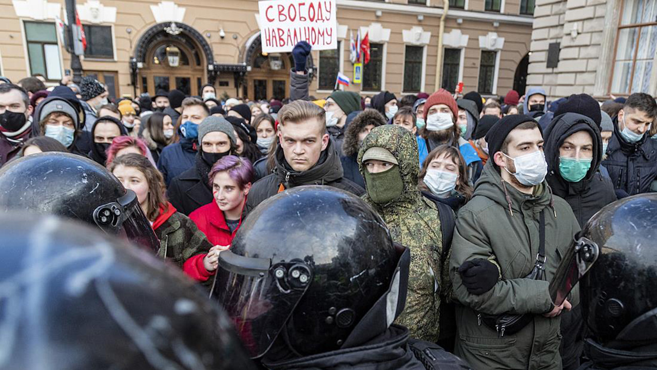 Как прошли акции в поддержку Алексея Навального по всей России. Онлайн